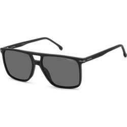 Carrera CA366/S 003/M9 Ανδρικά Γυαλιά Ηλίου Τετράγωνα Κοκάλινα Μαύρα με Μαύρο Φακό