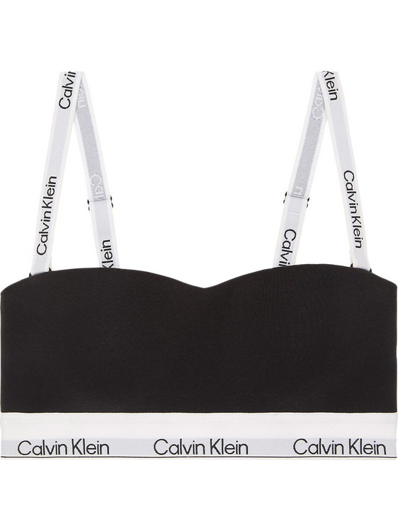 Calvin Klein Μπουστάκι χωρίς Μπανέλα Μαύρο LV00QF8497