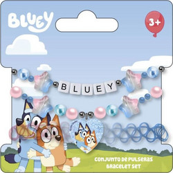 Cerda Bluey Σετ Βραχιόλια 3τμχ