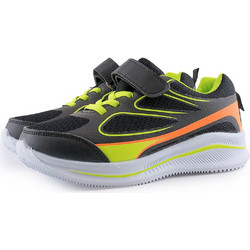 Meridian Παιδικά Sneakers Μαύρα Lime 3288-0276