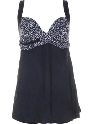 Gsecret Bikini Set Boxer Animal Print Navy Μπλε YH516-33818