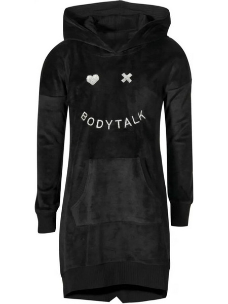 BodyTalk Παιδικό Φόρεμα Βελούδινο Μαύρο 1182-1182-709501