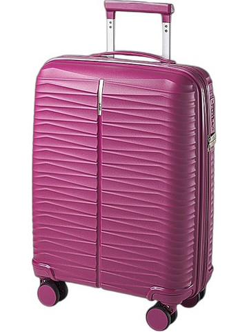 Paulter 1025-55 Βαλίτσα Καμπίνας 55x38x20cm με 4 Ρόδες Φούξια