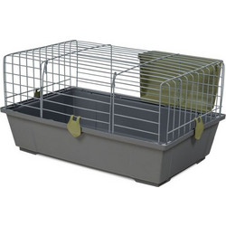 Voltrega Jaula Conejo 933 Κλουβί Τρωκτικών Γκρι Χακί 58x36x31cm