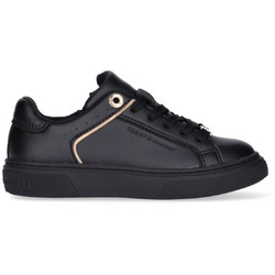 Tommy Hilfiger Παιδικά Sneakers Μαύρα Ροζ Χρυσά T3A9-33982-1355 X208