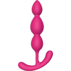 Dream Toys Silky Smooth T-Teardrop Πρωκτική Σφήνα 13cm Ροζ 8719632674474