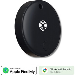 Hyperloq MiniTag Dual Anti-Lost Tracker Apple Find My / Google Find My Device Black 1 Pack
