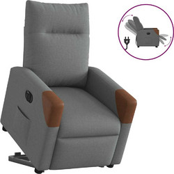 vidaXL Πολυθρόνα Relax Ανακλινόμενη Γκρι 3324023