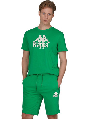 Kappa Estessi Ανδρικό Αθλητικό T-Shirt Πράσινο 304KPT0-EW7