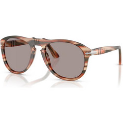 Persol PO0649 123353 Ανδρικά Γυαλιά Ηλίου Aviator Κοκάλινα Καφέ με Καφέ Φακό