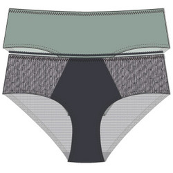 Dorina Γυναικεία Slip 2Pack FXHI0072ME018-2X0506
