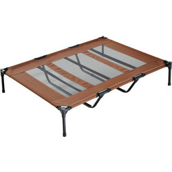 PawHut Υπερυψωμένο Κρεβάτι Σκύλου Καφέ 122x92cm D04-069CF