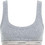 Calvin Klein Μπουστάκι χωρίς Μπανέλα Γκρι LV00QF8365-P7A