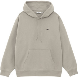 Obey Ανδρικό Φούτερ Fleece με Κουκούλα & Τσέπες Γκρι 112844236-MNS