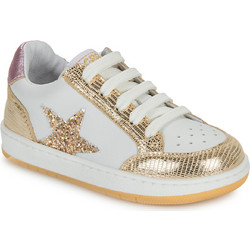 GBB Παιδικά Sneakers Ροζ Χρυσά Λευκά AL304-18