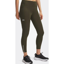 Under Armour Fly Fast 3.0 Γυναικείο Κολάν Μακρύ Χακί 1369771-308