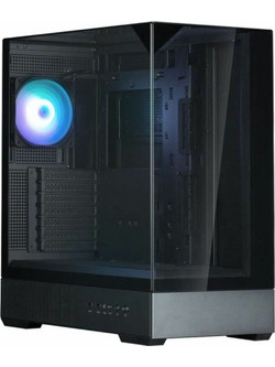 Zalman P40 Prism Plus Black Gaming Midi Tower Κουτί Υπολογιστή με Πλαϊνό Παράθυρο