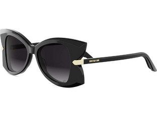 Dior S1I 10A1 Γυναικεία Γυαλιά Ηλίου Πολυγωνικά Κοκάλινα Μαύρα με Μαύρο Φακό