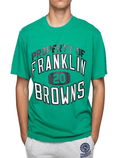 Franklin & Marshall Ανδρική Μπλούζα Polo Κοντομάνικη Πράσινη JM3054.000.1000