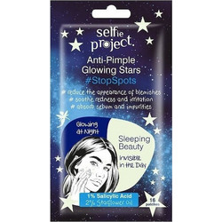 Selfie Project Anti-Pimple Glowing Stars Επιθέματα Προσώπου για Σπυράκια 16τμχ