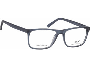 Max LX 1454 GRY Ανδρικός Σκελετός Γυαλιών Οράσεως Κοκάλινος Γκρι