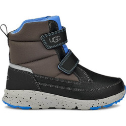 UGG Παιδικά Μποτάκια Χιονιού Ανθρακί Γαλάζια Αδιάβροχα με Σκρατς 1157576K