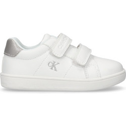 Calvin Klein Παιδικά Sneakers Λευκά Ασημί V1A9-82007-1355-X025