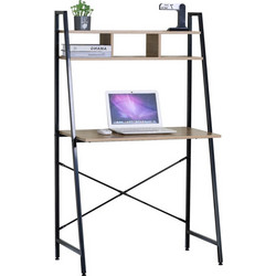 ArteLibre Lyndale Γραφείο Ξύλινο με Βιβλιοθήκη 84x46x142cm 15340037