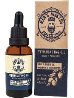 Men's Master Professional Stimulating Λάδι για Γένια 30ml