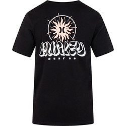 Hurley Ανδρικό Αθλητικό T-Shirt Μαύρο MTS003568-H010