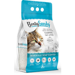 BentySandy Marseille Soap Άμμος Γάτας Μπετονίτης με Άρωμα Σαπούνι Μασσαλίας 10lt