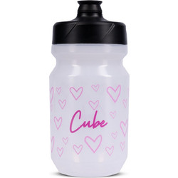 Cube Flow Παιδικό Παγούρι Πλαστικό Διαφανές Ροζ 400ml