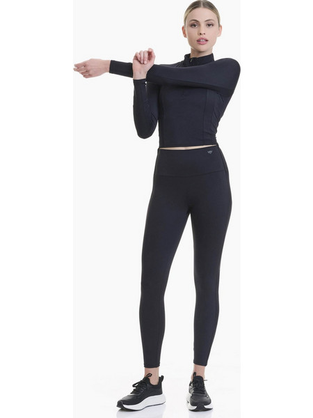 Walk Γυναικείο Κολάν Μακρύ Push Up Μαύρο W923-02
