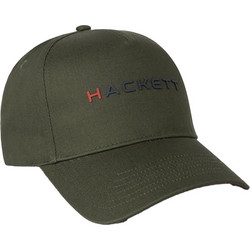 Hackett Ανδρικό Καπέλο Jockey Υφασμάτινο Χακί HM0400032-758