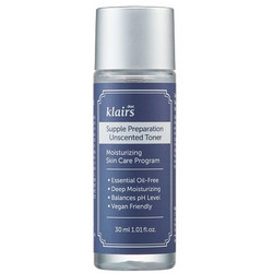 Klairs Supple Preparation Unscented Toner Ενυδατική Λοσιόν Τόνωσης Προσώπου 30ml
