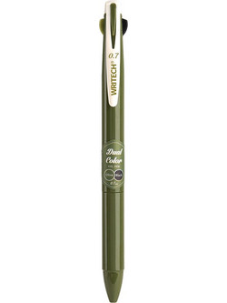 Writech Dual Colour Olive Στυλό Gel 0.7mm Πολύχρωμο 511067