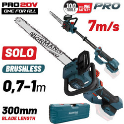 Bormann BBP3930 Κλαδευτικό Αλυσοπρίονο Μπαταρίας 20V 1.9kg με Λάμα 30cm