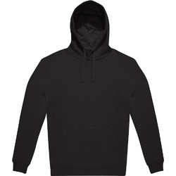 B&C Collection Ανδρικό Φούτερ με Κουκούλα & Τσέπες Μαύρο ID.223