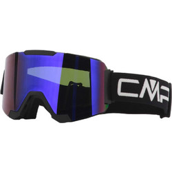 CMP X-Wing 30B4997-94UF Μάσκα Σκι & Snowboard Ενηλίκων Μαύρη με Φακό Καθρέπτη Μπλε