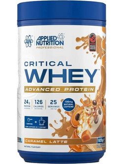 Applied Nutrition Critical Whey Caramel Latte Πρωτεΐνη Ορού Γάλακτος Γράμμωσης 825gr
