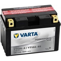 Varta Μπαταρία Μοτοσυκλέτας T12A-BS 160A 11Ah