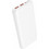 Borofone BJ80A Clever Power Bank 10000mAh 22.5W με 2 Θύρες USB-A & Θύρα USB-C Quick Charge 3.0 & Power Delivery White