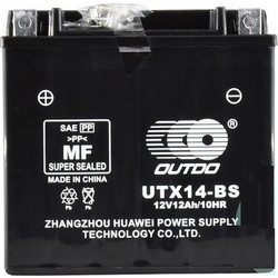 Outdo Μπαταρία Μοτοσυκλέτας UTX14-BS 160A 12Ah