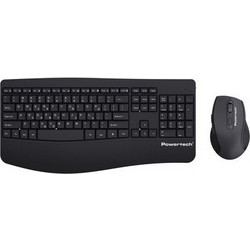 Powertech PT-1490 Black Ασύρματο Σετ Πληκτρολόγιο & Ποντίκι