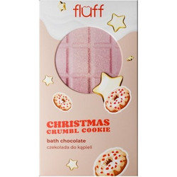 Fluff Chocolate Christmas Crumble Cookies Bath Bomb 160gr