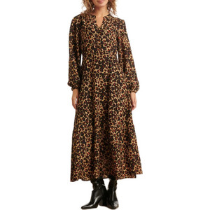 Smashed Lemon Midi Καθημερινό Φόρεμα Καφέ 25561-735-775 Smashed Lemon Midi Καθημερινό Φόρεμα Καφέ 25561-735-775