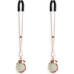NS Novelties G1 Bound Nipple Clamps Gold Σφιγκτήρες Θηλών
