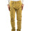New Denim Ανδρικό Τζιν Παντελόνι Ελαστικό Slim Εφαρμογή Κίτρινο 101799