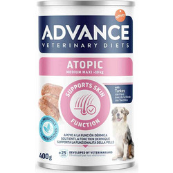 Affinity Advance Veterinary Diets Atopic Supports Skin Medium & Maxi with Turkey 400gr