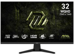 MSI MAG 325QF E18V VA HDR Gaming Monitor 31.5" 2560x1440 QHD 180Hz 0.5ms